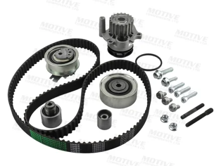 Комплект ГРМ + помпа Audi A3/A4/A5/A6/Q5/VW Caddy/T5/T6 1.6TDI-2.0TDI 09- (25x160z) MOTIVE TBK4982WP