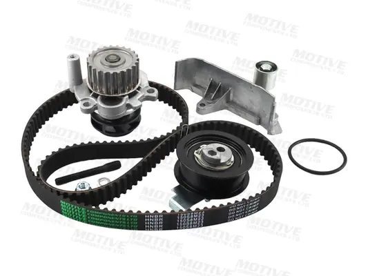 Комплект ГРМ + помпа Audi A4 96-09/A6 96-05/VW Passat 1.8 T 95-05(150x23) MOTIVE TBK4988WP (фото 1)