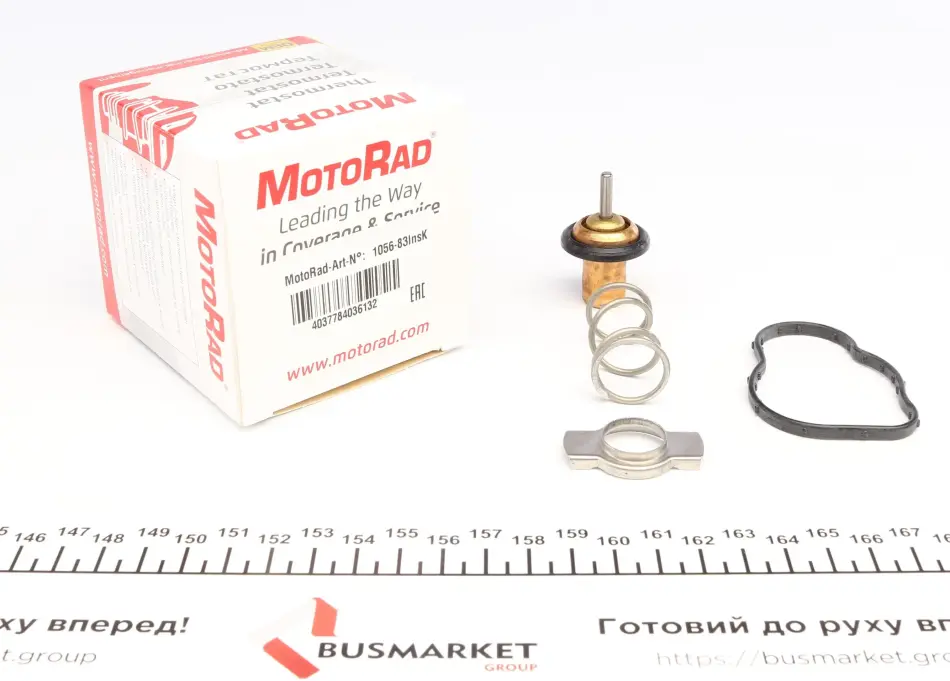 Термостат системи охолодження (83°C) MERCEDES A (W176), B SPORTS TOURER (W246, W242), CITAN MIXTO (DOUBLE CABIN), CITAN (MPV), CITAN/MINIVAN (W415), CLA (C117) 1.5D/1.5DH/1.6 06.08- MOTORAD 105683INSK (фото 1)
