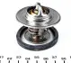 Термостат системи охолодження (92°C) OPEL ASCONA C, ASTRA F, ASTRA F/KOMBI, ASTRA G, ASTRA G CLASSIC, ASTRA G/KOMBI, KADETT D, KADETT E, KADETT E COMBO, KADETT E/KOMBI, MANTA B 1.6-1.8 09.81-06.08 MOTORAD 232-91K (фото 2)