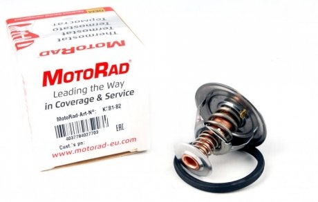 Термостат Lexus LS, RX/Toyota Auris, Avensis, Camry/Volvo S40, V40 1.4-4.0i 90- (56x29x44; 82 C) MOTORAD 281-82K