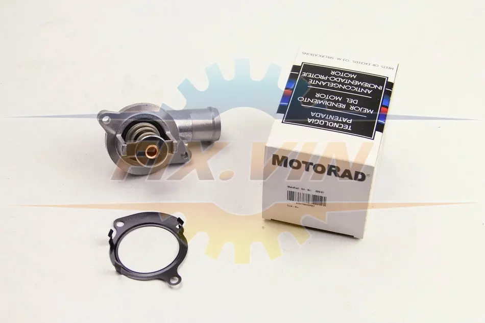 Термостат охлаждающей жидкости VW Touareg I, Multivan T5, Transporter T5, 2.5 TDI, темп. 87°C, 070 121 114 MOTORAD 62987 (фото 1)