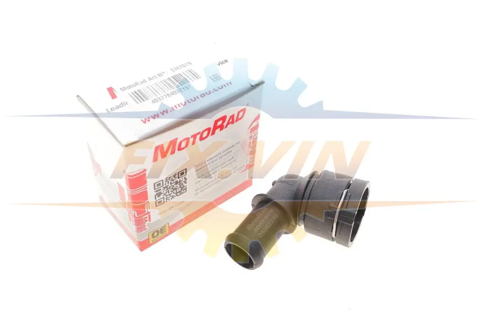 Фланець системи охолодження Skoda Octavia II/VW Golf VI/Passat B6/B7 1.6TDI-2.0TDI 00- MOTORAD CH7019 (фото 1)