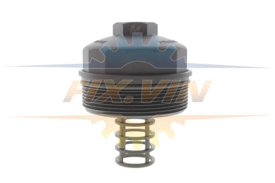 Кришка корпуса фільтра масляного Audi Q7 3,6 FSI 06-10/VW T5 VR6 3.2 04-09 MOTORAD MO339 (фото 1)