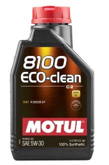 Олива моторна 8100 Eco-Clean 5W30 1л MOTUL 101542