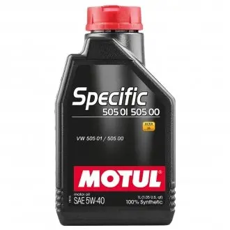 Олива моторна Specific 505 01 505 00 5W-40 1л MOTUL 101573 (фото 1)