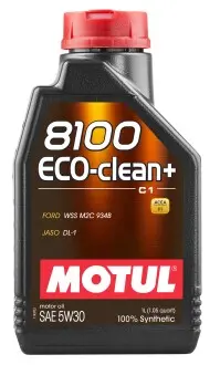 Олива моторна 8100 Eco-Clean+ 5W30 1л MOTUL 101580