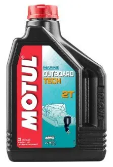 Масло моторное Outboard Tech 2T 2л MOTUL 101726
