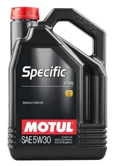 Моторное масло Specific 0720 5W-30 5л MOTUL 102209
