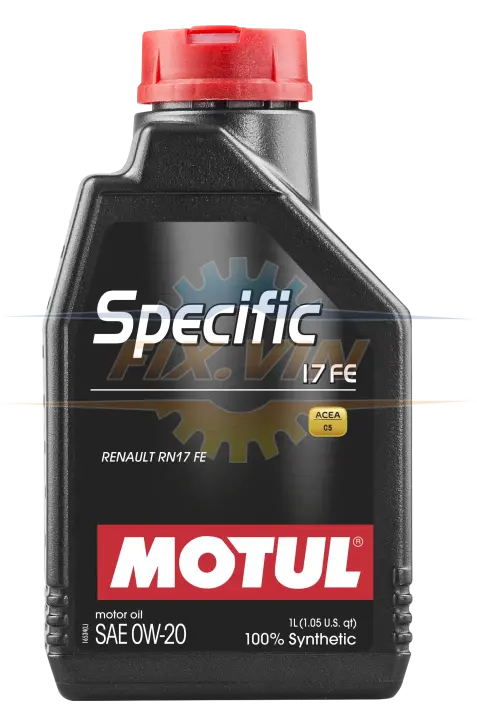Олива моторна Specific 17 FE 0W-20 1л MOTUL 102401 / 109949 (фото 1)