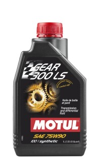 Масло трансмиссионное Gear 300 LS 75W90 1л MOTUL 102686