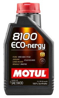 Олива моторна  8100 Eco-Nergy 5W-30 1л MOTUL 102782