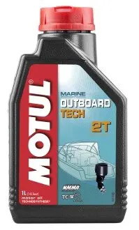 Масло моторное Outboard Tech 2T 1л MOTUL 102789