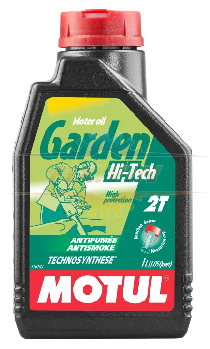Олива моторна Garden 2T Hi-Tech 1л MOTUL 102799 (фото 1)