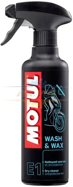 Средство для очистки мотоцикла E1 Wash & Wax 400мл MOTUL 102996 (фото 1)