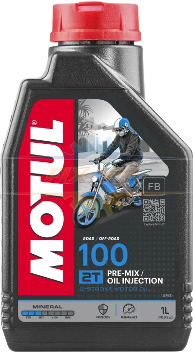 Масло моторное 100 2T 1л MOTUL 104024 (фото 1)