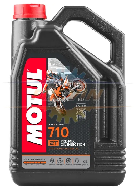 Масло моторное 710 2T 4л MOTUL 104035 (фото 1)