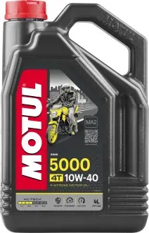 Масло моторное 5000 4T 10W-40 4л MOTUL 104056