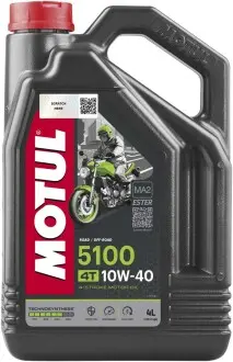 Масло моторное 5100 4T 10W40 4л MOTUL 104068