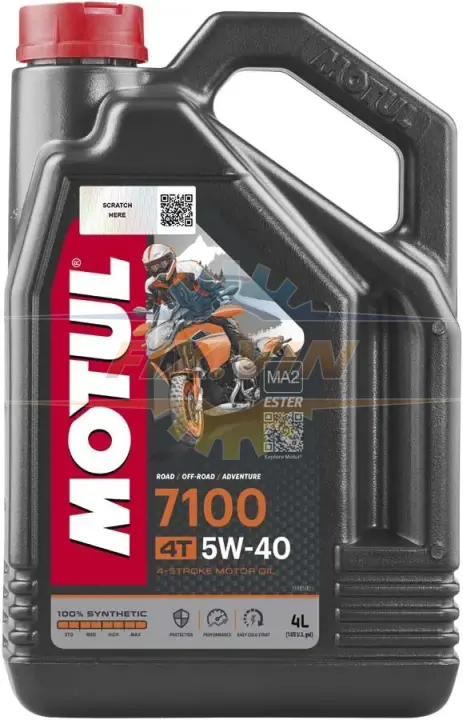 Масло моторное 7100 4T 5W40 4л MOTUL 104087 (фото 1)