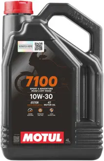 Олива моторна 7100 10W30 4л MOTUL 104090