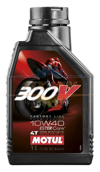 Олива моторна 300V 4T Factiry Line Road 10W40 1л MOTUL 104118 (фото 1)