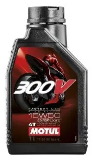 Олива моторна 300V Factory Line Road 15W-50 1л MOTUL 104125