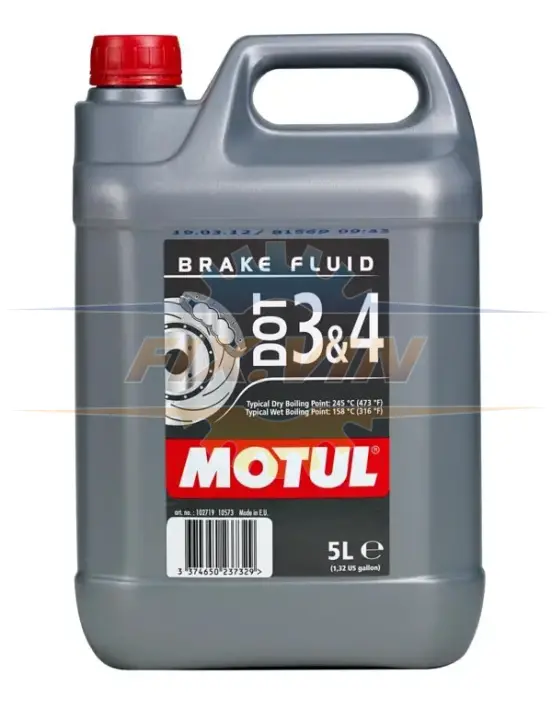 Гальмівна рідина DOT 3&4 5л MOTUL 104247 (фото 1)