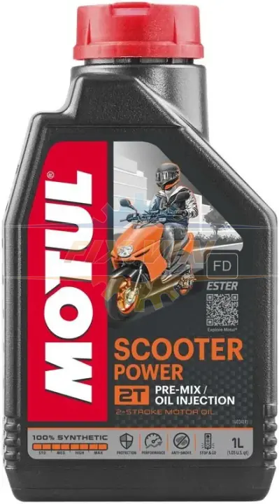 Масло моторное Scooter Power 2T 1л MOTUL 105881 (фото 1)