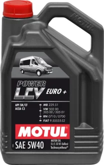 Олива моторна Power LCV Euro+ 5W-40 5л MOTUL 106132