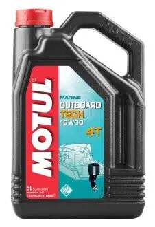 Олива моторна Outboard Tech 4T 10W30 5л MOTUL 106447