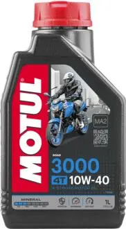 Олива моторна 3000 4Т 10W40 1л MOTUL 107672