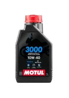Олива моторна Motul 3000 4T 10W-40, 1л. MOTUL 107672