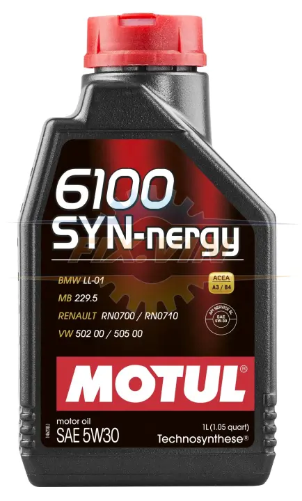 Олива моторна 6100 Syn-Nergy 5W30 1л MOTUL 107970 (фото 1)
