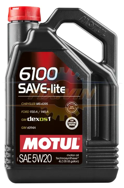 Олива моторна 6100 Save-Lite 5W-20 4л MOTUL 108030 (фото 1)