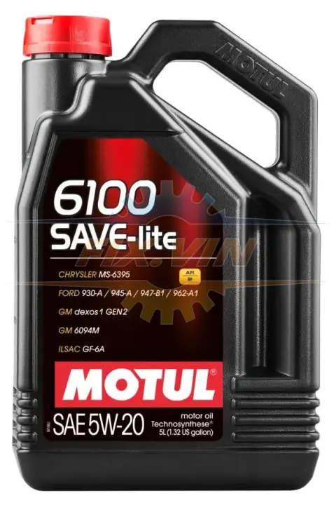 Олива моторна 6100 Save-Lite 5W-20 5л MOTUL 108033 (фото 1)
