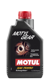 Трансмиссионное масло Motylgear 75W-90 1л MOTUL 109055