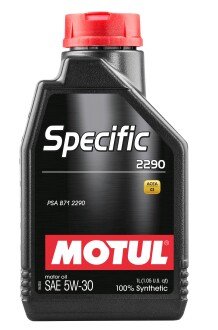 Олива моторна Specific 2290 SAE 5W-30 1л MOTUL 109324