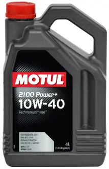 Олива моторна 2100 Power+ 10W40 4л MOTUL 109461 (фото 1)