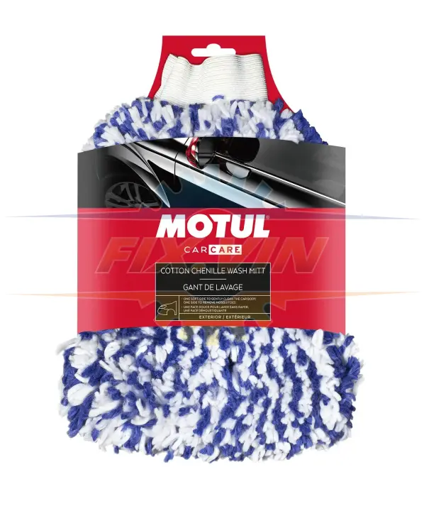 Рукавичка для миття авто Cotton Chenille Wash Mitt MOTUL 110112 (фото 1)