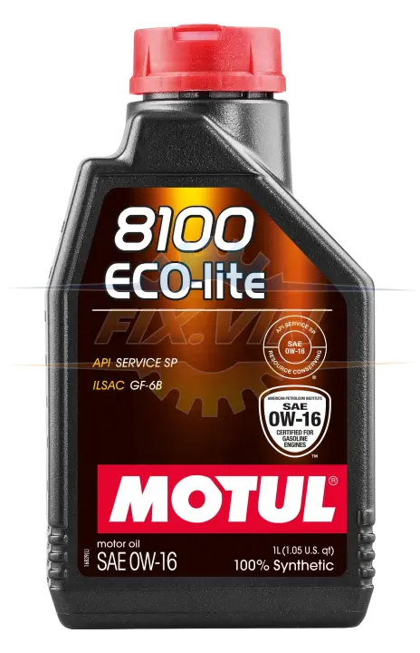 Моторное масло 8100 ECO-lite 0W-16 1л MOTUL 110376 (фото 1)