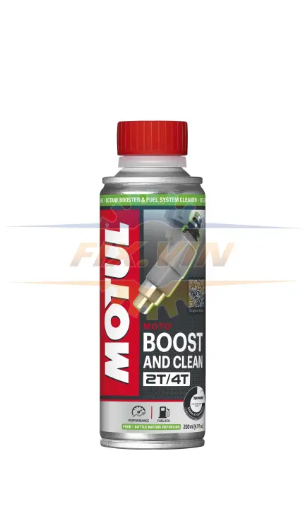 Присадка к топливу Boost and clean moto 200мл MOTUL 110873 (фото 1)