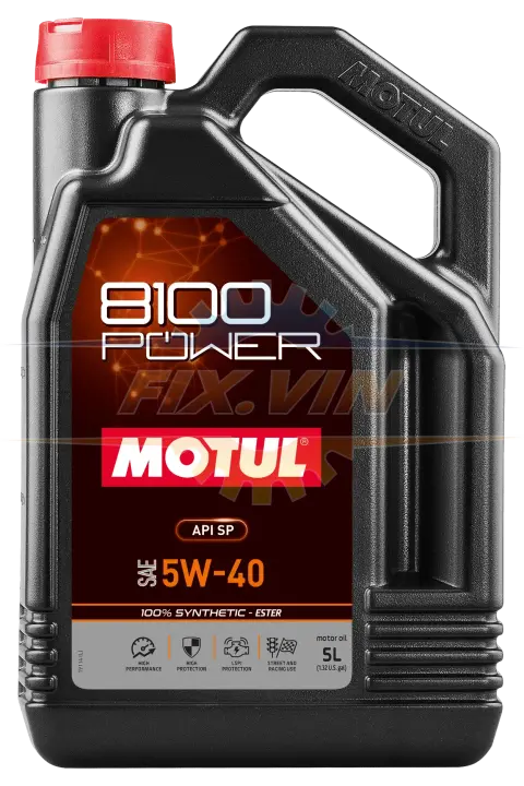 Олива моторна Power 5W-40 5л MOTUL 111809 (фото 1)