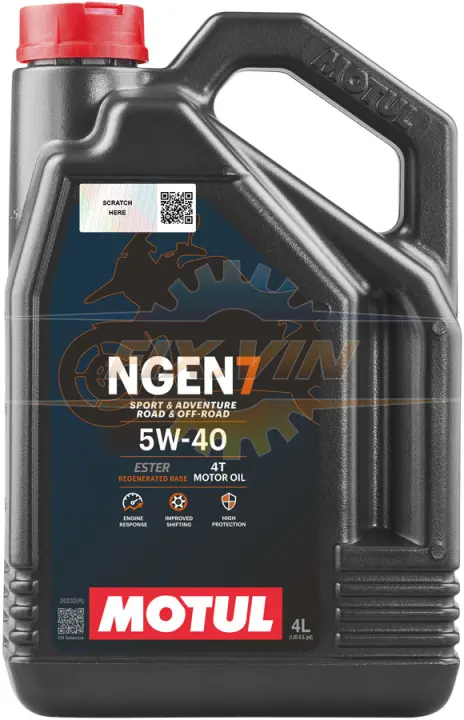 Масло моторное Ngen 7 5W-40 4л MOTUL 111827 (фото 1)