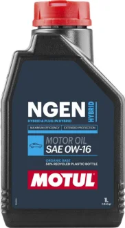 Масло моторное Ngen Hybrid 0W-16 1л MOTUL 111886
