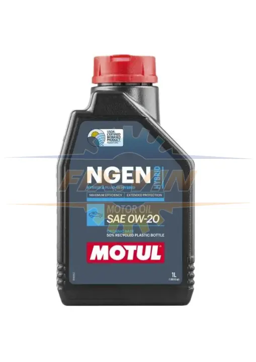 Олива моторна Ngen Hybrid 0W20 1л MOTUL 111898 (фото 1)