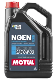Моторна олива NGEN HYBRID (4L) 0W30 (гібридні авто) API ILSAC GF-6A SP HONDA KIA NISSAN TOYOTA MOTUL 111904