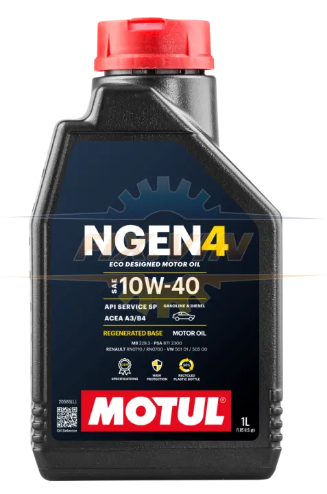 Олива моторна NGEN4 10W-40 1 л MOTUL 113058 (фото 1)
