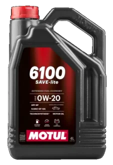 Олива Motul 6100 SAVE-LITE 0W-20 Technosynthese, 4л. MOTUL 113136