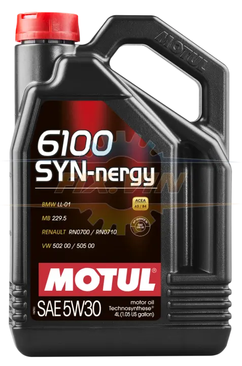 Масло моторное 6100 Syn-Nergy 5W30 4л MOTUL 113144 (фото 1)